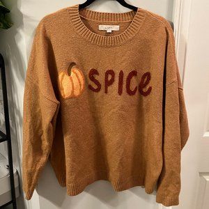 Loft Pumpkin Spice Sweater